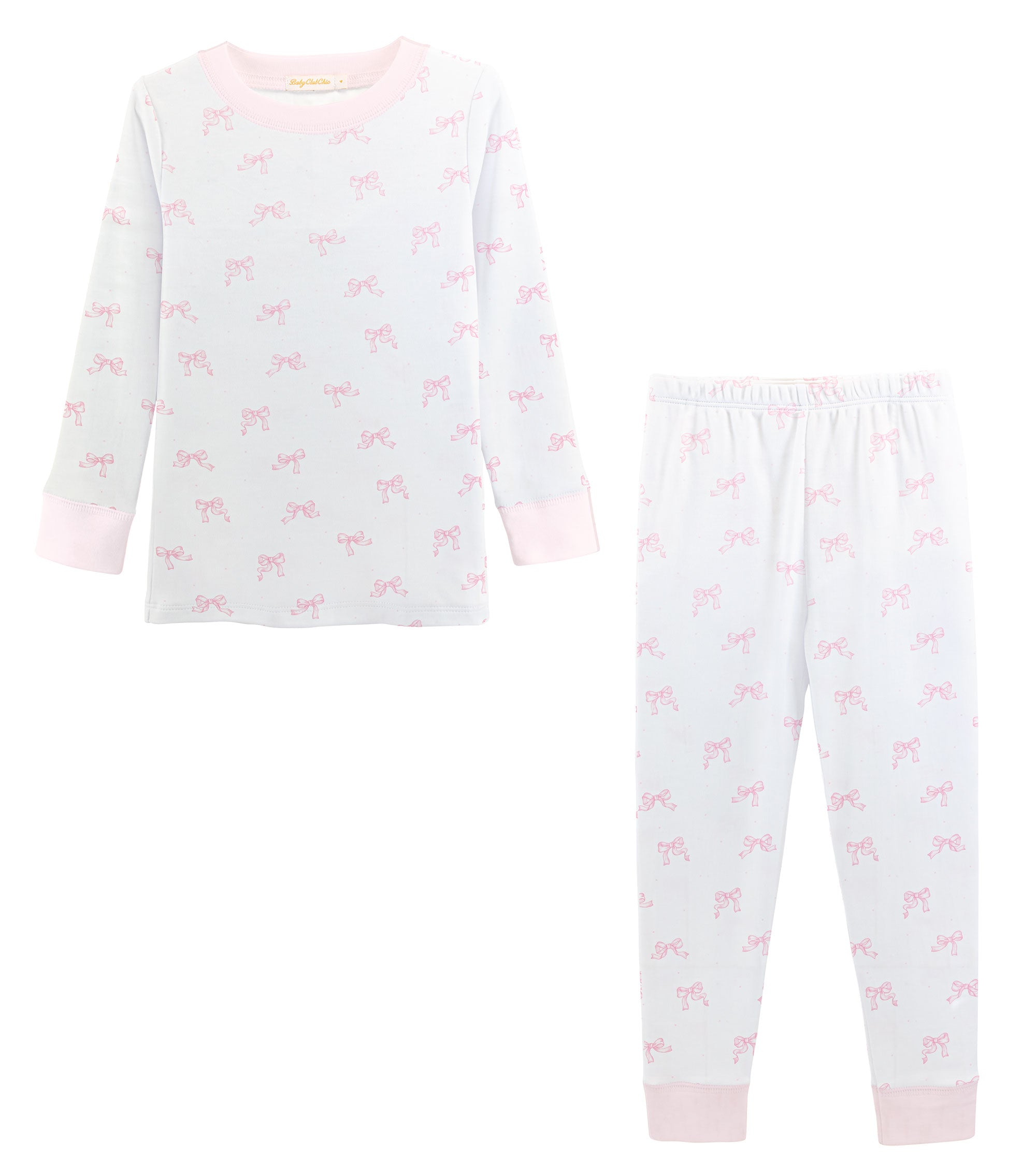 Pretty Bows Pima Lounge Set – Loozieloo Children's Boutique