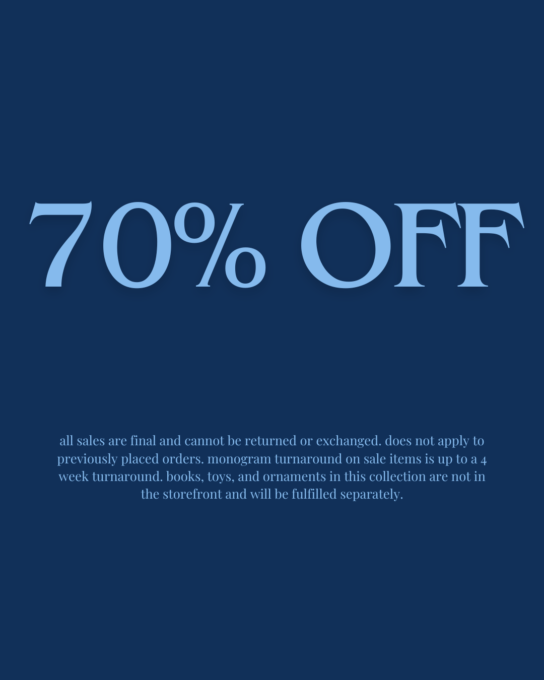 70% off | Everything Else